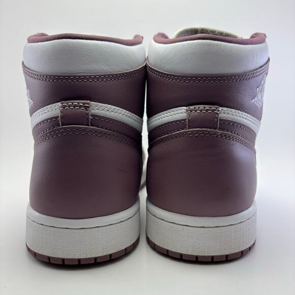 NIKE AIR JORDAN 1 Retro High OG “Mauve” Shoes Mens Size 9 - Picture 5 of 12